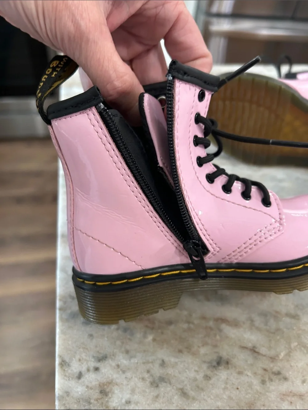 Dr. Marten’s Toddler Pink Combat Boots size 8
